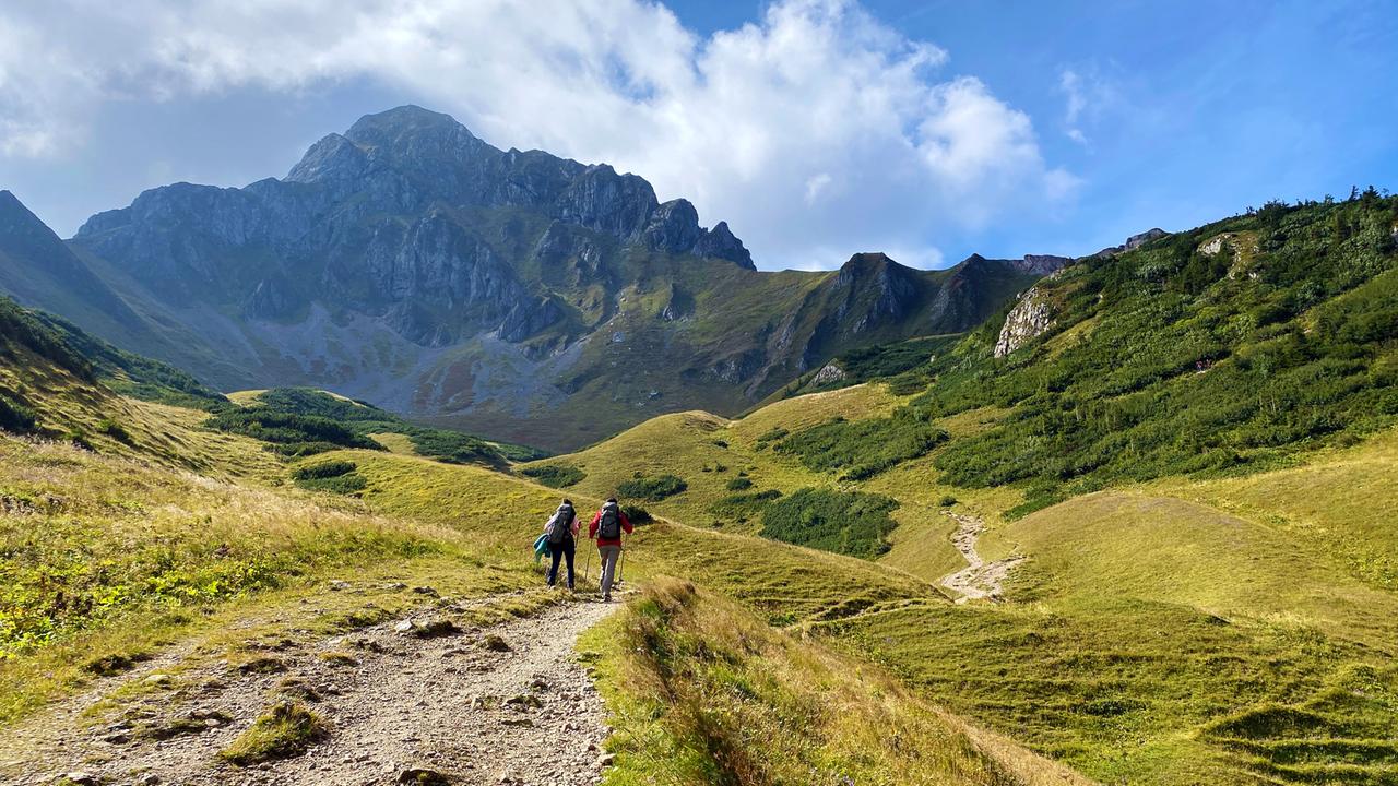 Aufstieg auf den Reichenstein