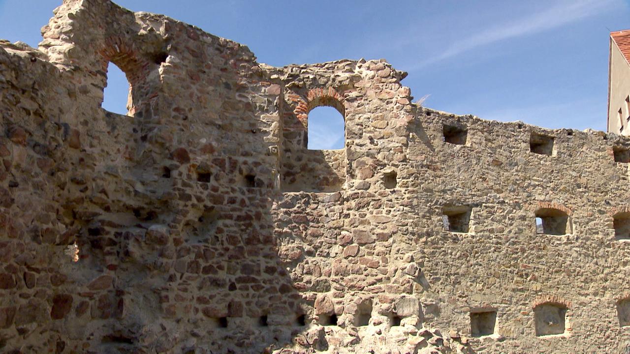 römisches Mauerwerk des Lagers Favianis, Mautern an der Donau