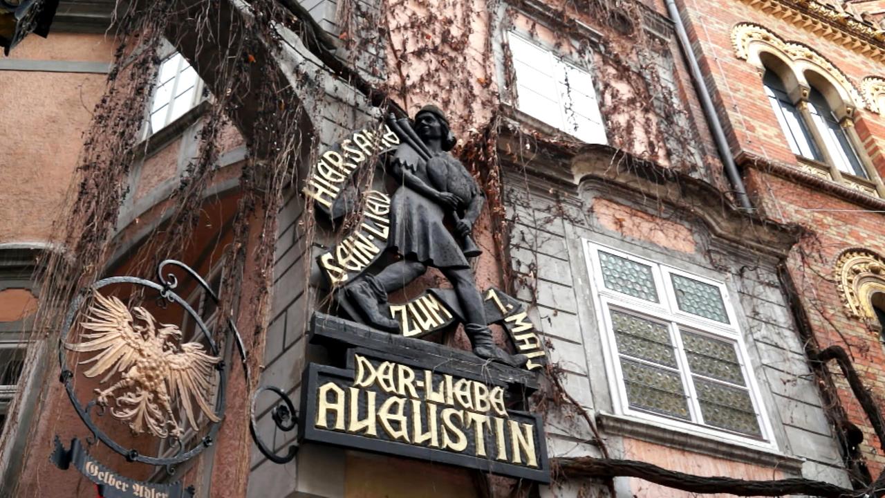 Griechengasse; Der liebe Augustin.  