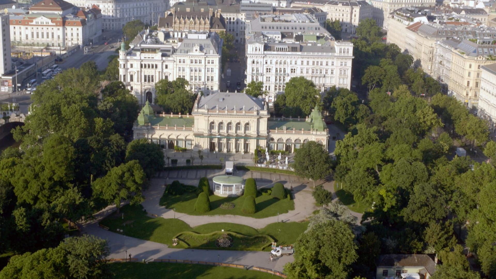 Der Kursalon Hübner im Stadtpark