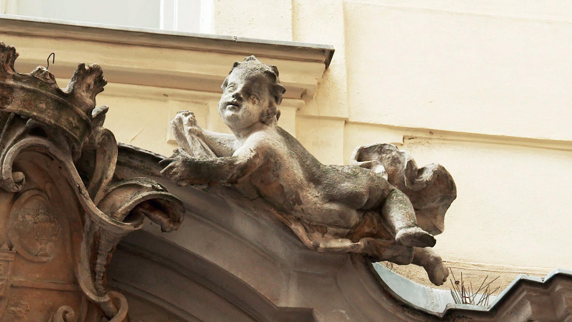 Detail einer Barockfassade