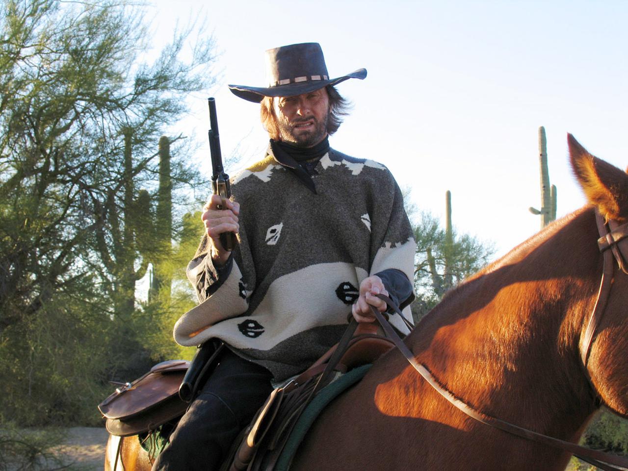 Joe Dimmick als Clint Eastwood Darsteller