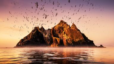 Die Insel "Little Skellig", Co. Kerry, Irland