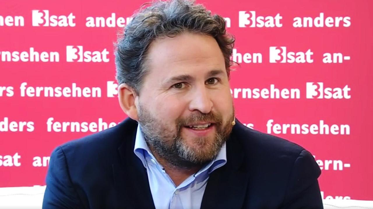 Standbild: Wolfram Eilenberger am 3sat-Stand