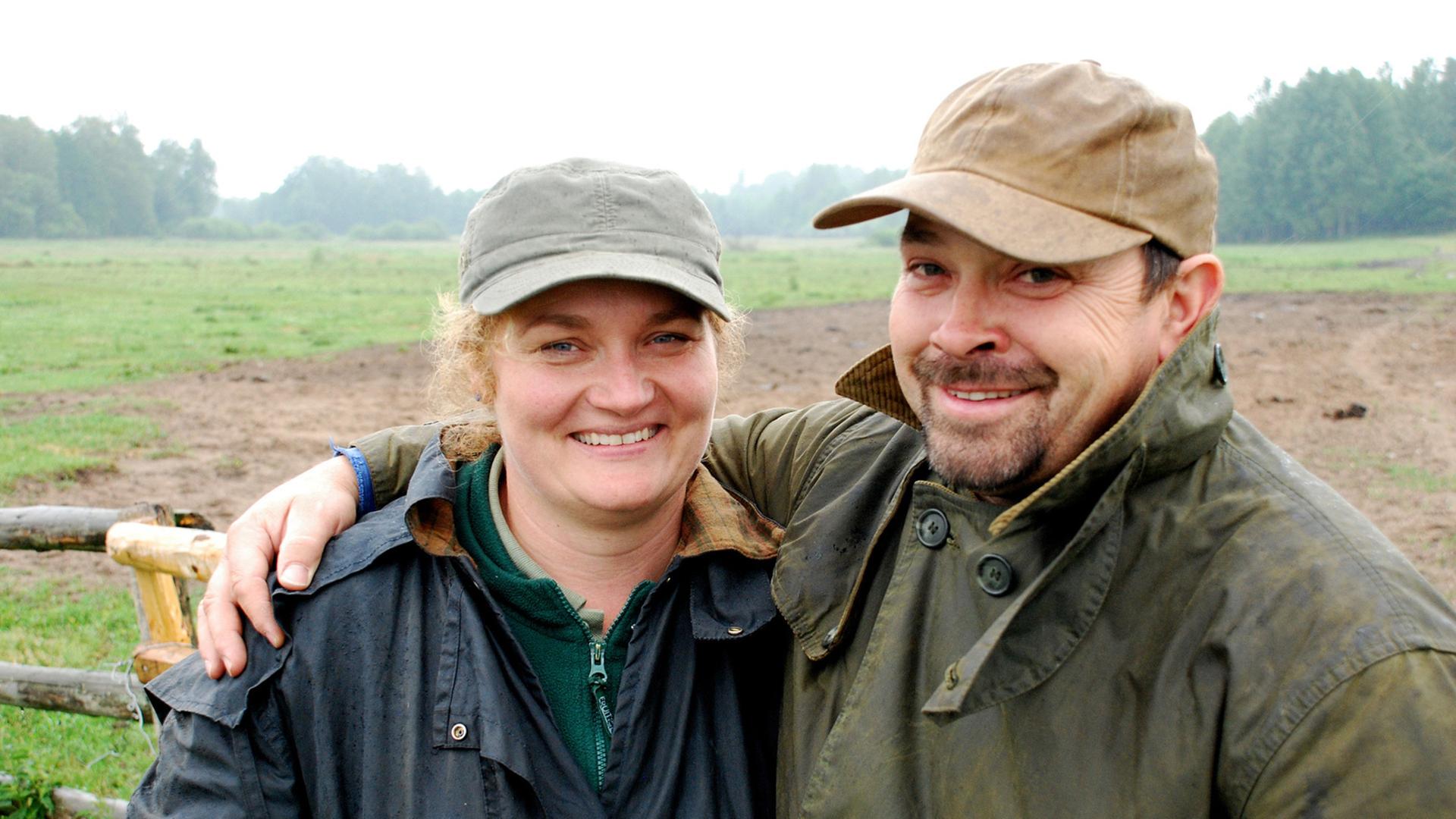 "Zu Tisch ... in Masuren": Masurische Pferdezüchter und Großbauern: Ewa und Tadeusz Piórkowski.